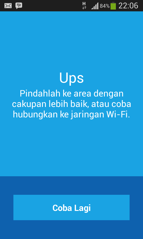 tab 2 tidak bisa installer bbm