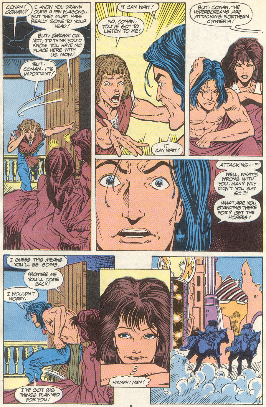Read online Conan the Barbarian (1970) comic -  Issue #234 - 7