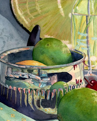 watercolor shiny metal painting paintings limeade watercolors watercolour workshop paint lorraine watry fine object reflections watercolours