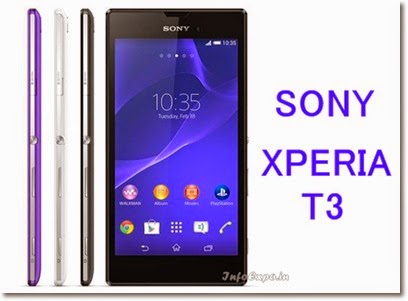 Sony Xperia T3: 5.3 inch Quad Core Android Kitkat Phone Specs Price India