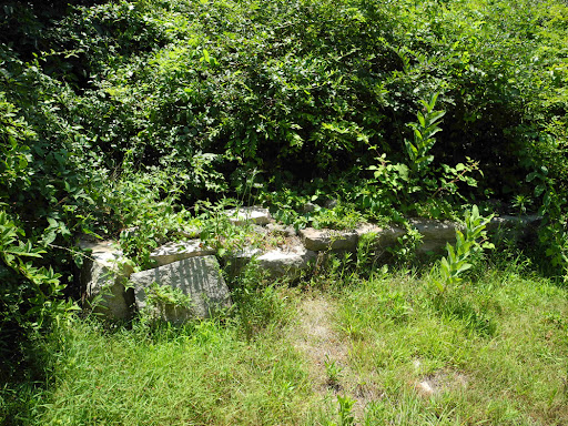 Foundations of John Winthrop House, Bluff Point State Park, CT