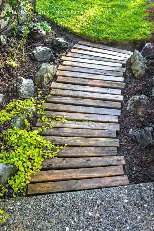 27 DIY Reclaimed Wood Projects for Outdoor Do it yourself ideas and