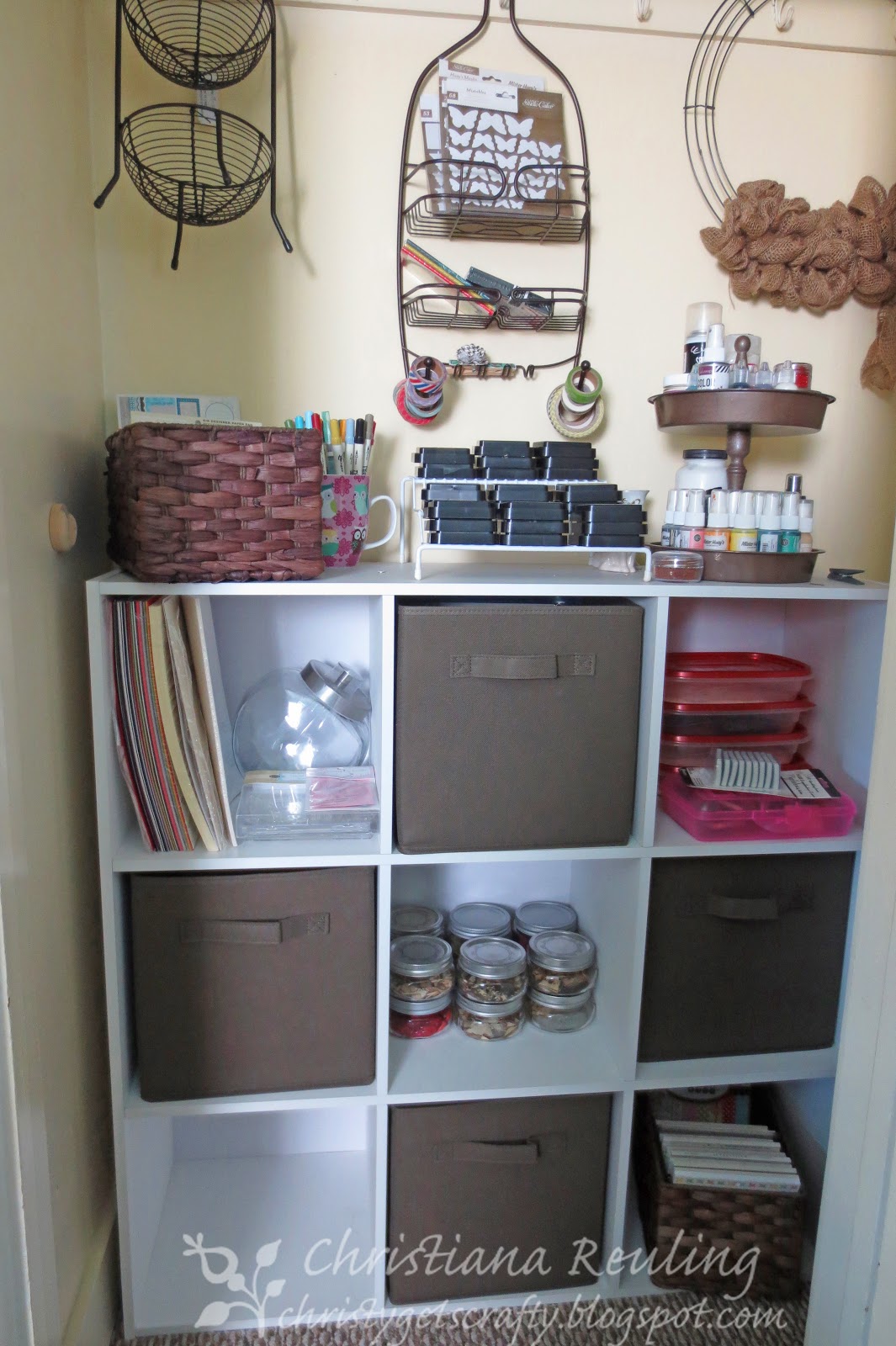 Lawnscaping Challenge Friday Feature Craft Room Tours Christy