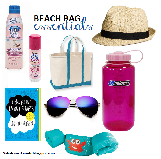 Sokolewicz Family Beach bag essentials