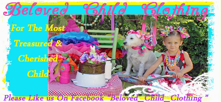 Beloved Child Clothing Boutique Custom Chidlrens  Clothing