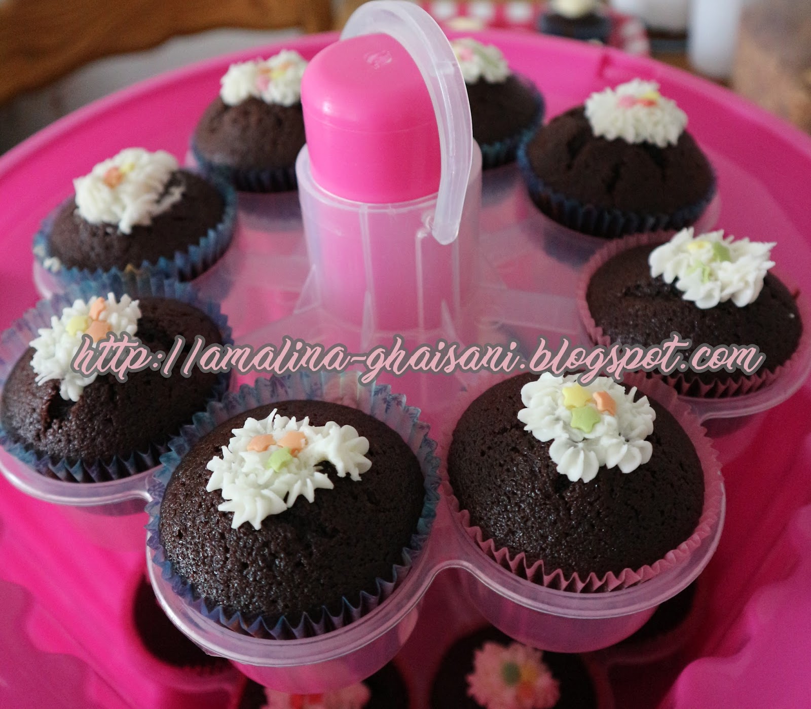 Cupcake coklat Amalina's Journal