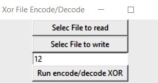 profesorek96: XOR File Encode/Decode [Python3,C++]