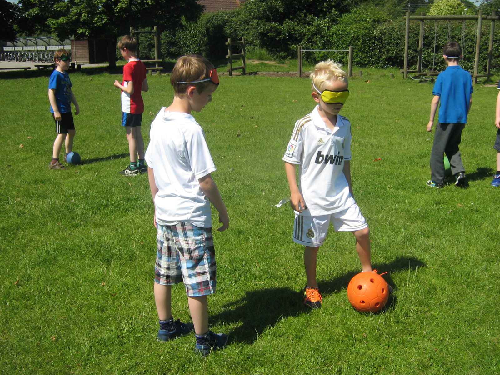 Heathlands' Hub Blind Football and Sitting Volleyball