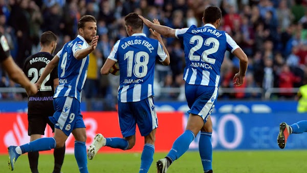 Deportivo de la Coruña - Málaga, alineaciones posibles