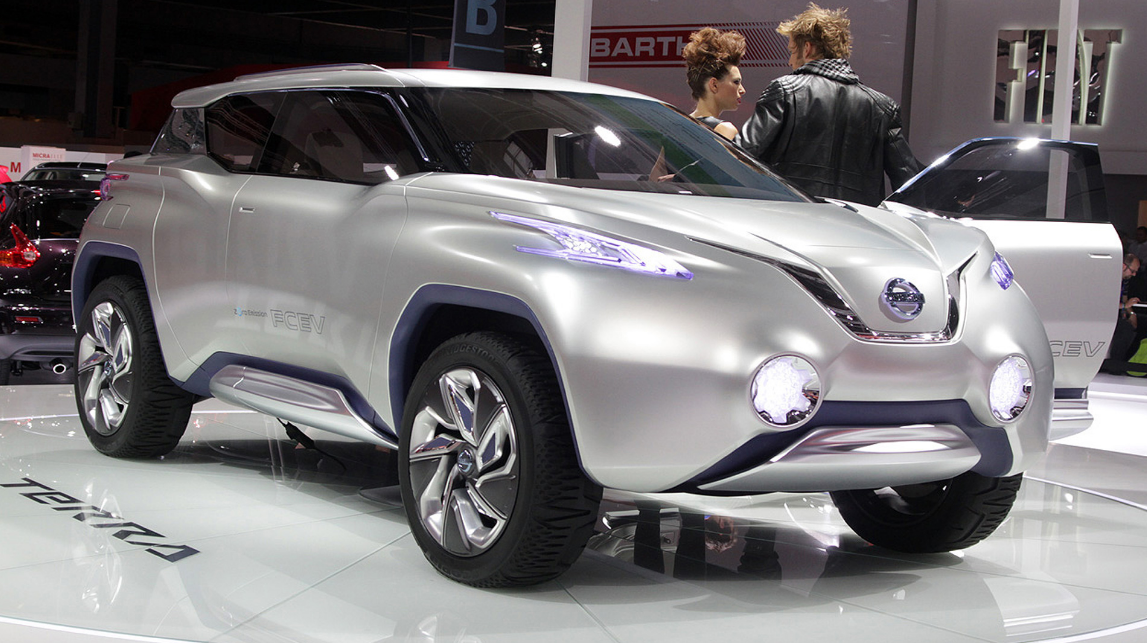 Nissan unveils all-electric terra suv price #1