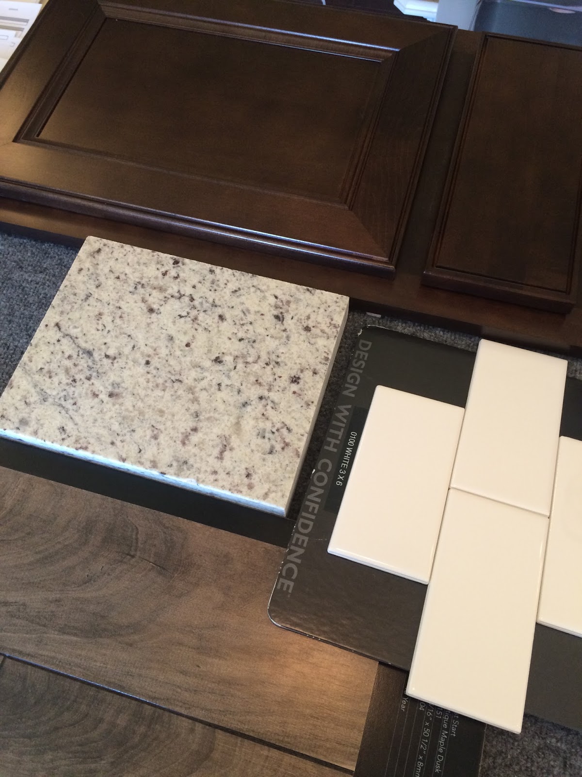 Subway Tile Backsplash With Espresso Espresso kitchen