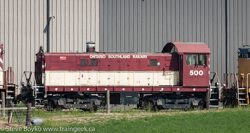 Ontario Southland Railway Map Confessions Of A Train Geek: The Ontario Southland Railway Woodstock Job -  Part 1