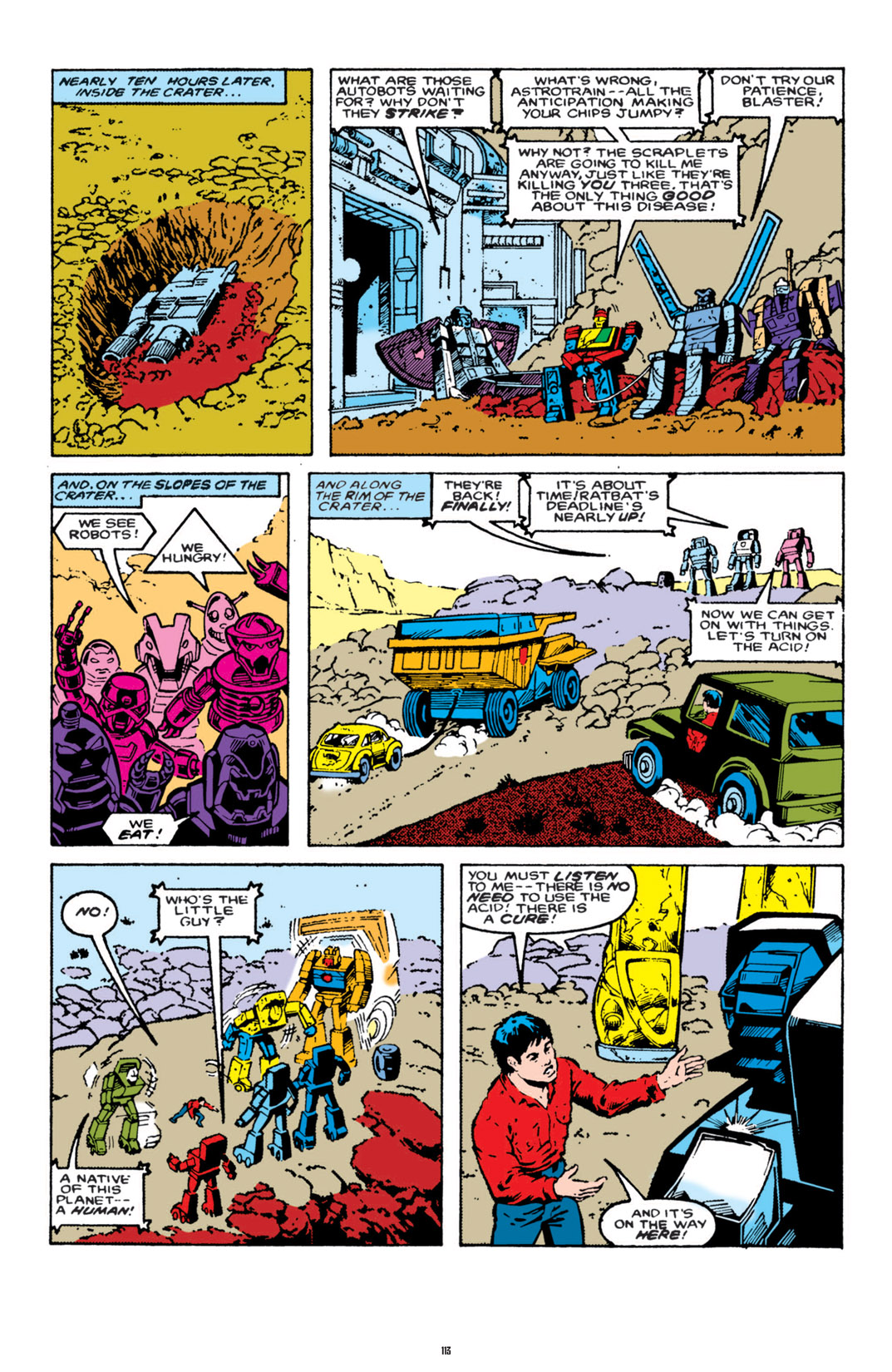 Read online The Transformers Classics comic -  Issue # TPB 3 - 114