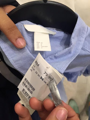 Barangan Jenama Antarabangsa H&M Tipu?