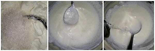 Step By step pictures of how to make Dahi Bhalle
