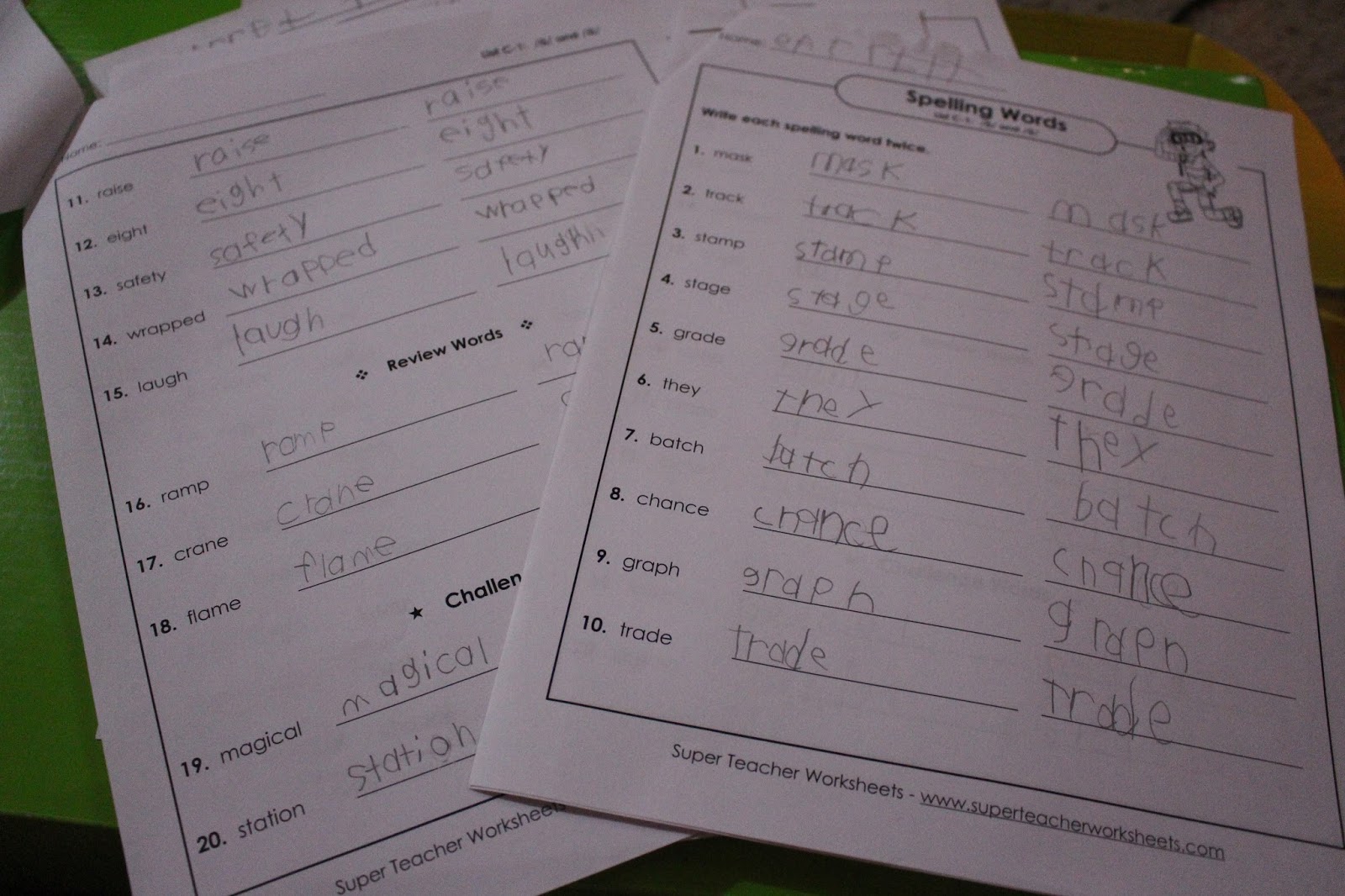 Counting Pinecones: Super Teacher Worksheets (A Homeschool Crew Review)