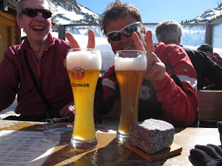 Weißbiergenuss in der Hexenschenke