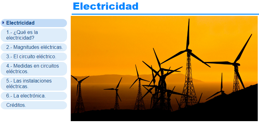 Electricidad, resumen