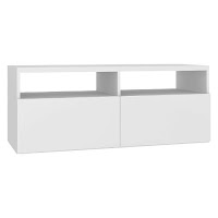 Blog Achados de Decoração.  Aparador suspenso 100 Branco