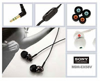Sony MDR-EX58V Auriculares