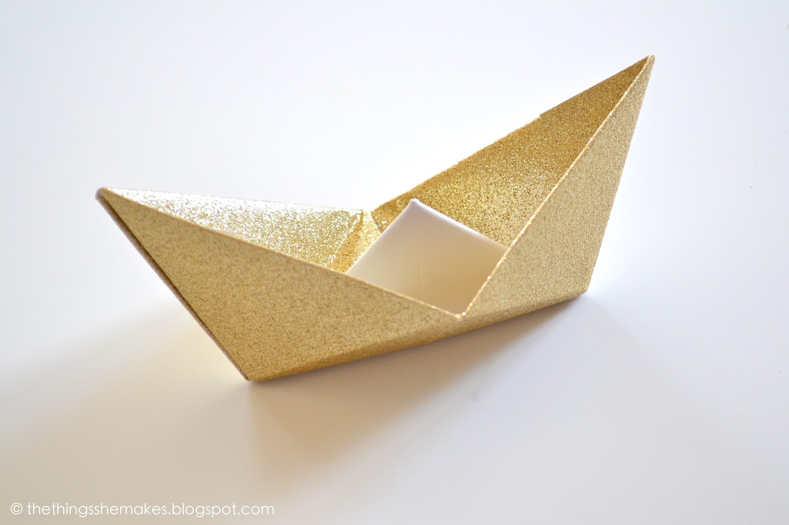 How To Make an Origami Boat Accessory The Things She Makes