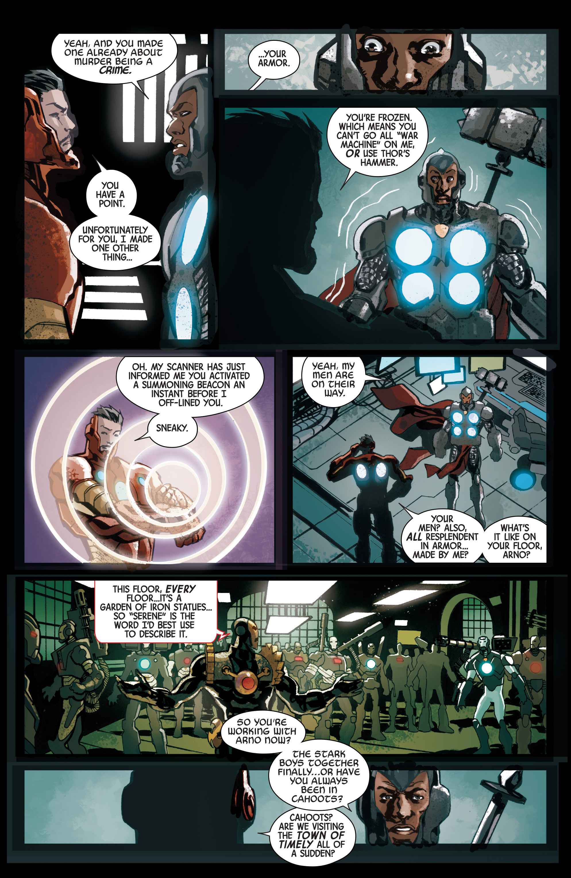 Read online Armor Wars comic -  Issue #4 - 12