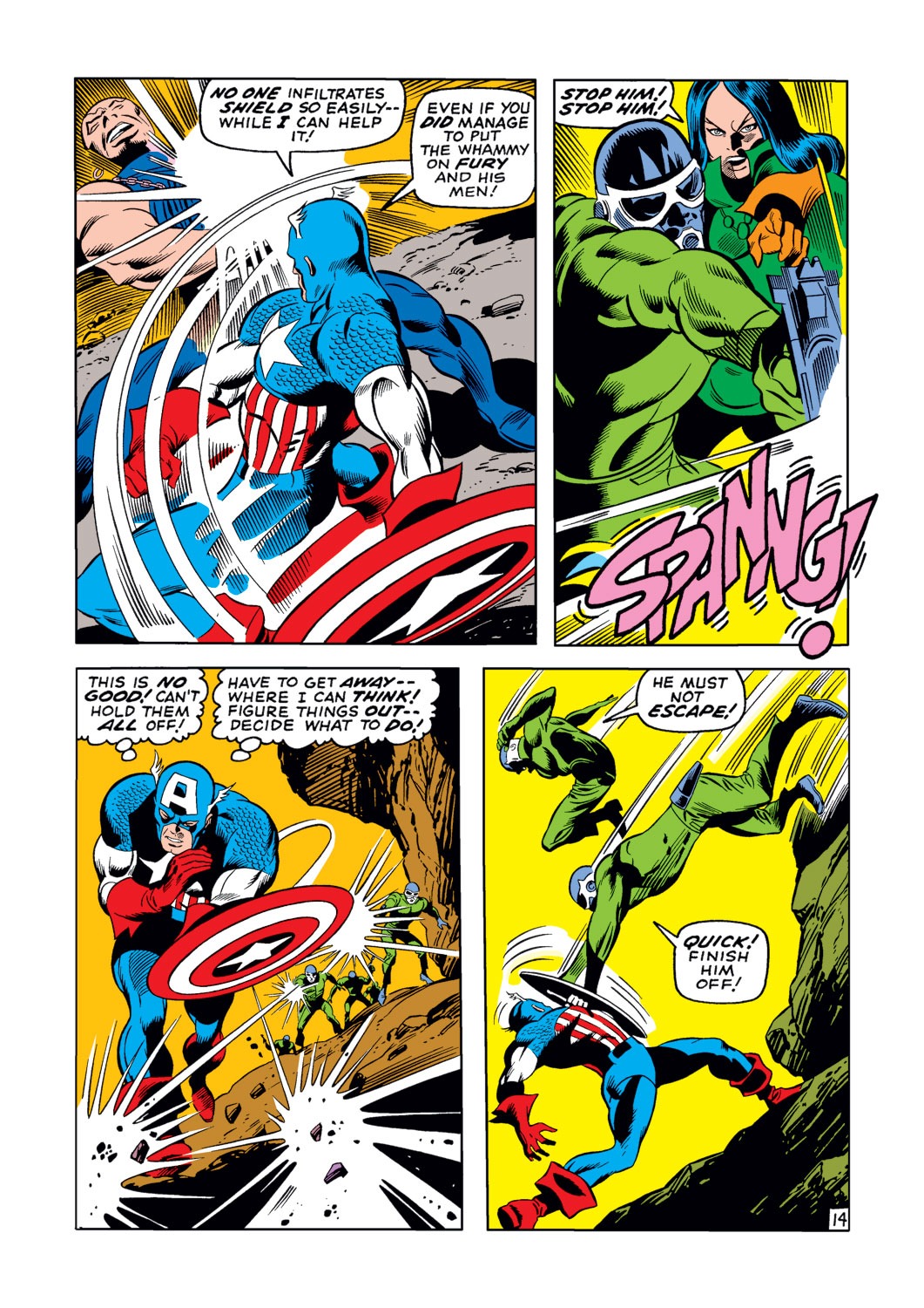 Captain America (1968) Issue #123 #37 - English 15