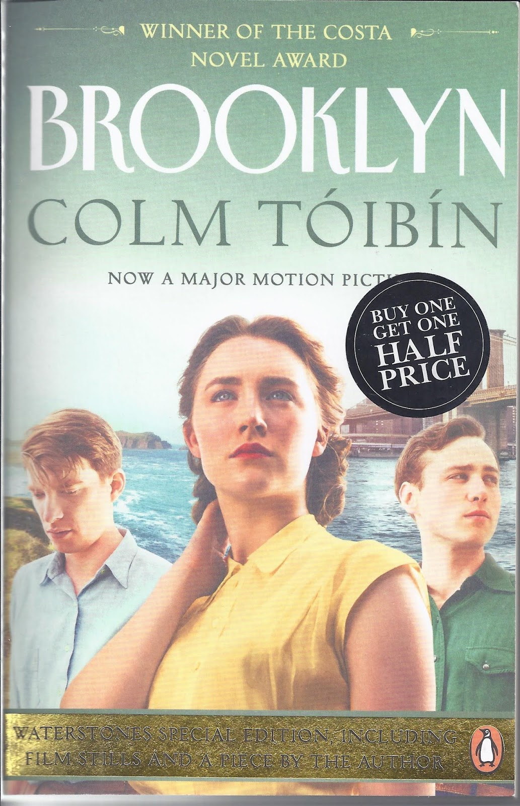 Reading This Book, Cover to Cover Review Colm Toibin, Brooklyn