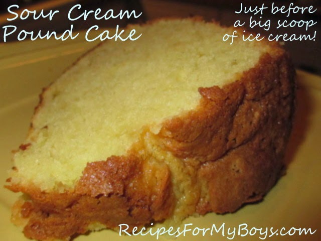 Sour Cream Pound Cake