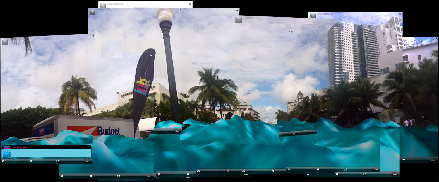 ART BASEL MIAMI FLOOD Ink Art Fair / ART BASEL Miami / flood