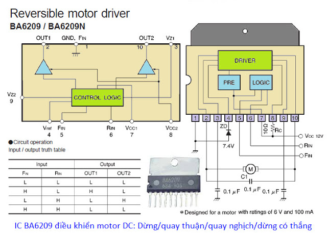 Mạch điều khiển động cơ DC (Thiết kế xe điều khiển) sử dụng 89C51 và ...