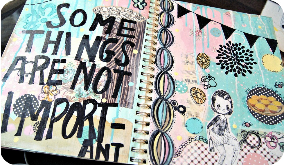 Art Journaling with Jenny & Aaron : Getting Started