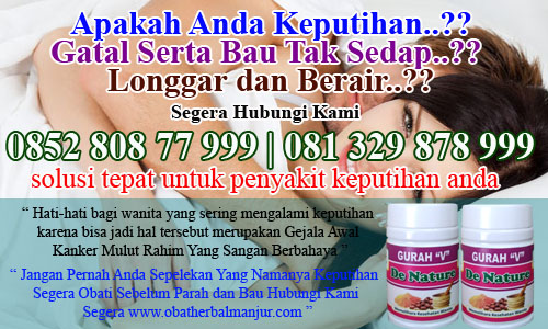 obat alami keputihan yang bau