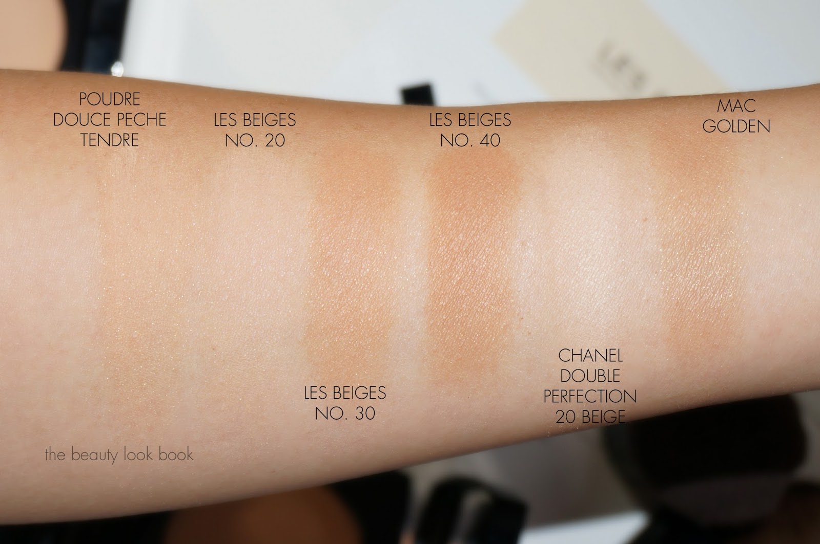 Chanel Les Beiges Comparisons - The Beauty Look Book