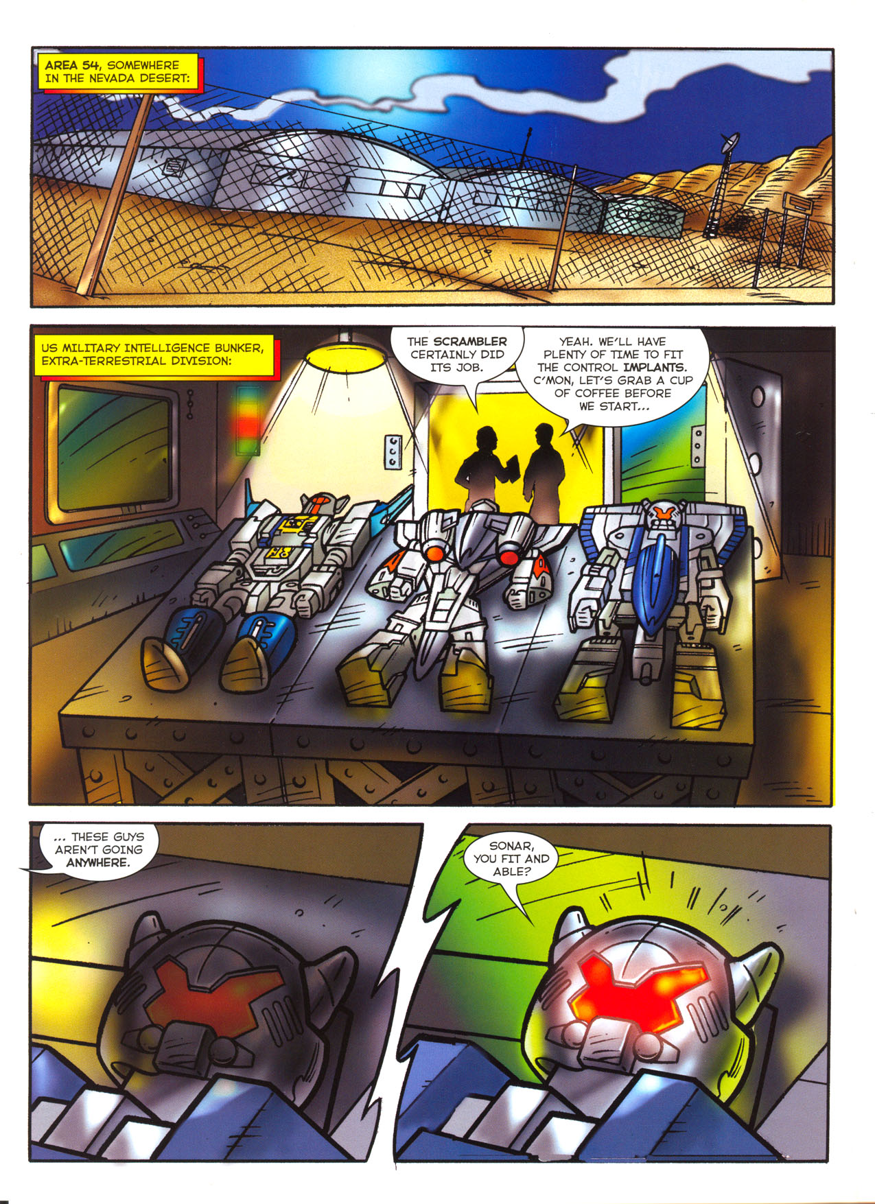 Read online Transformers: Armada (2003) comic -  Issue #5 - 22