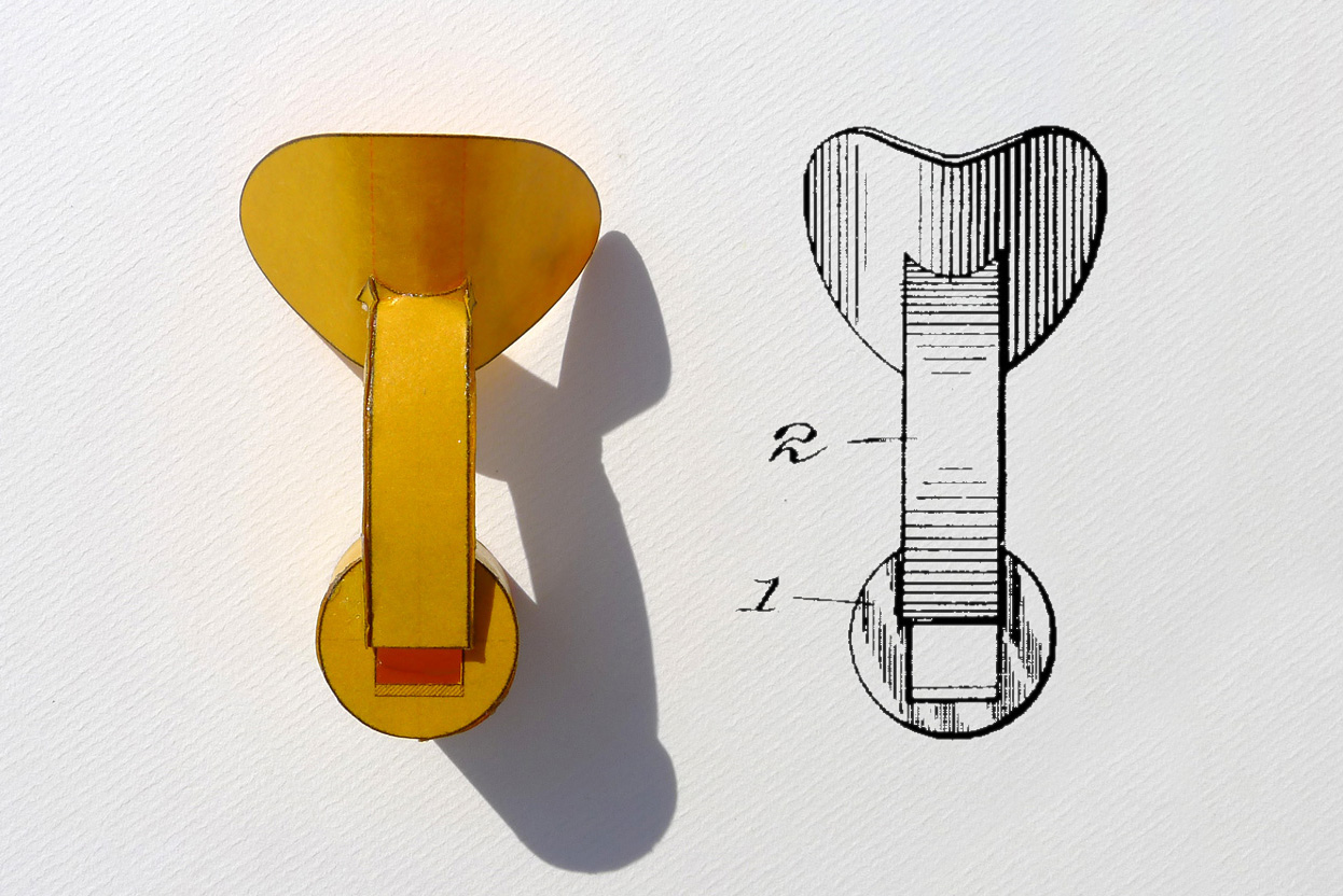 Historic Nose Flutes Couchois' Whistle Template