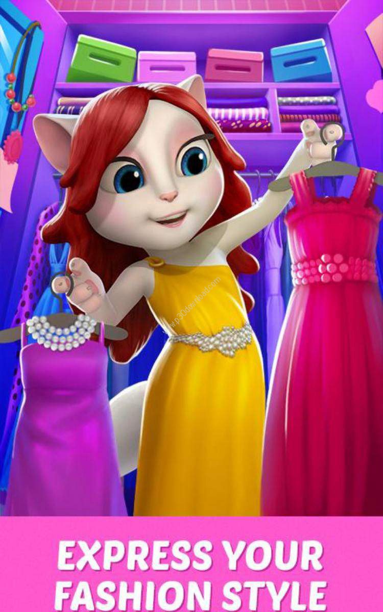 My Talking Angela For Android Full Version Apps.