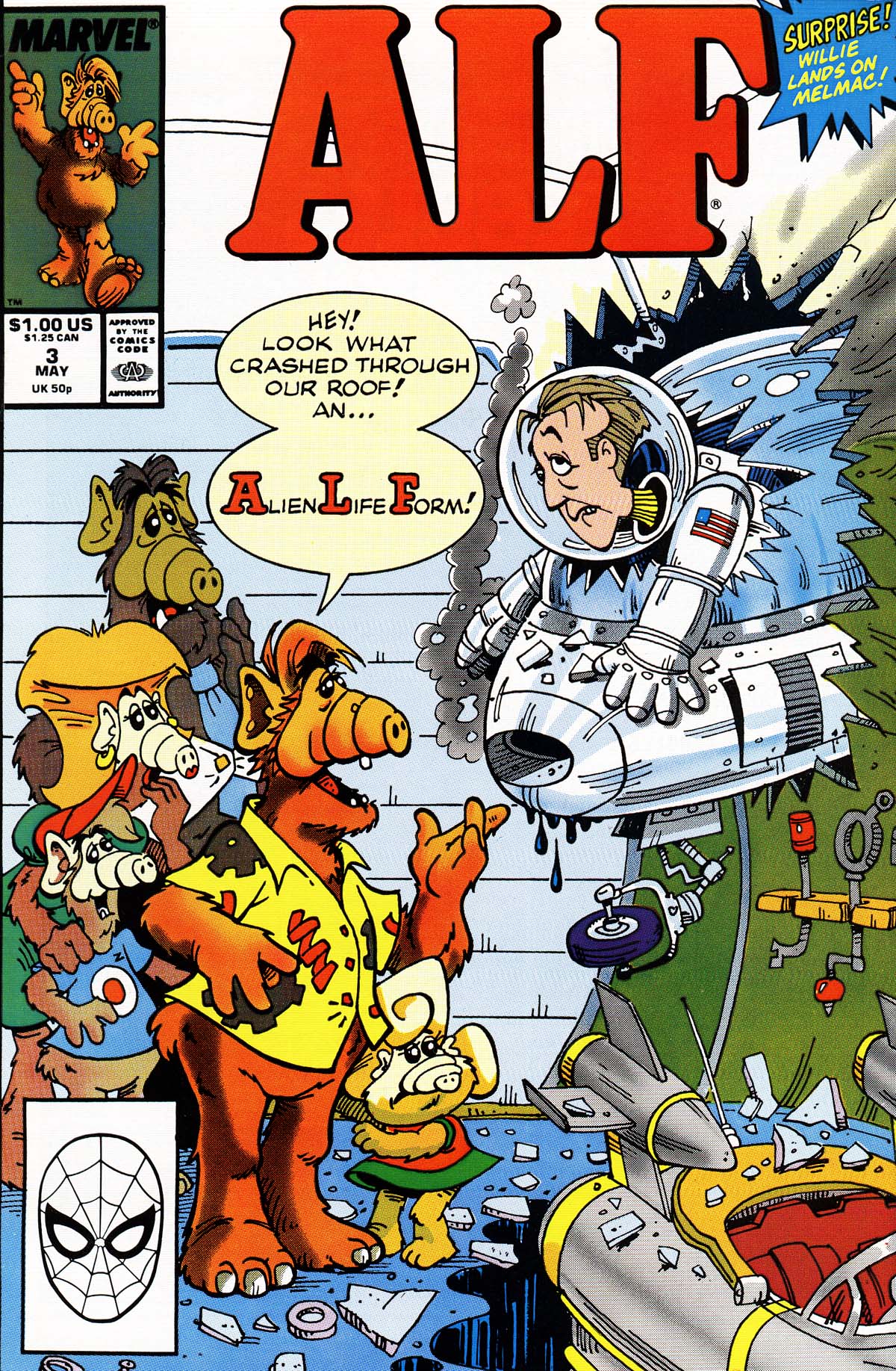 Read online ALF comic -  Issue #3 - 1