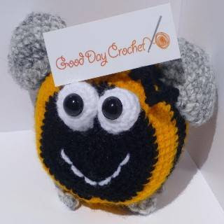 PATRON GRATIS ABEJA AMIGURUMI 8302 🐝