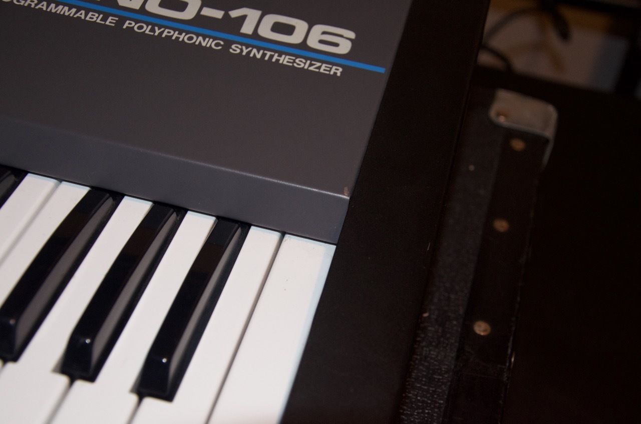 MATRIXSYNTH Vintage Roland Juno 106 Analog Synthesizer serviced by