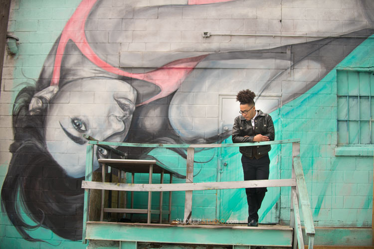 Best Graffiti Senior Pictures Portait Photography Ideas Detroit Ann Arbor - Sudeep Studio.com