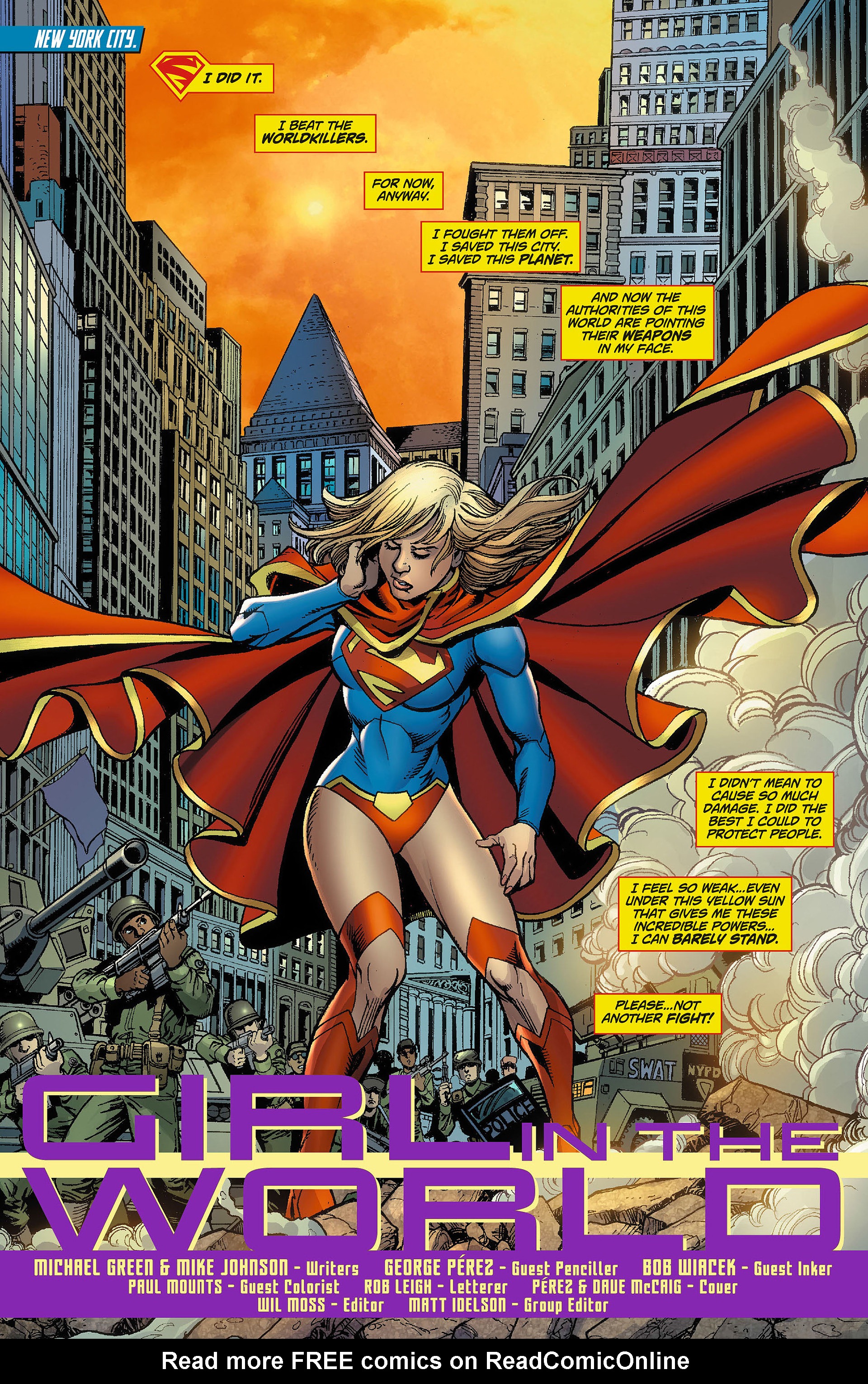 Read online Supergirl (2011) comic -  Issue #8 - 2