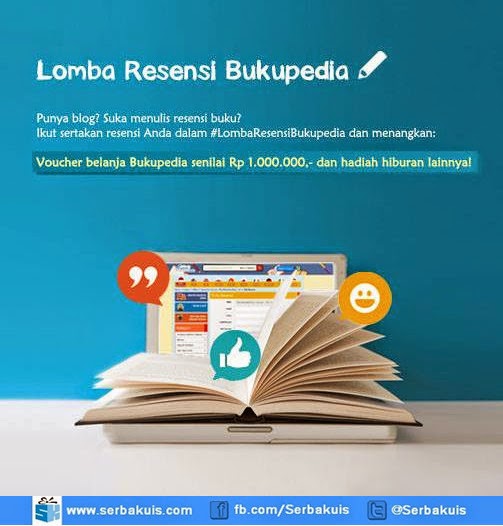 Lomba Resensi Bukupedia Berhadiah Voucher Total 1 Juta