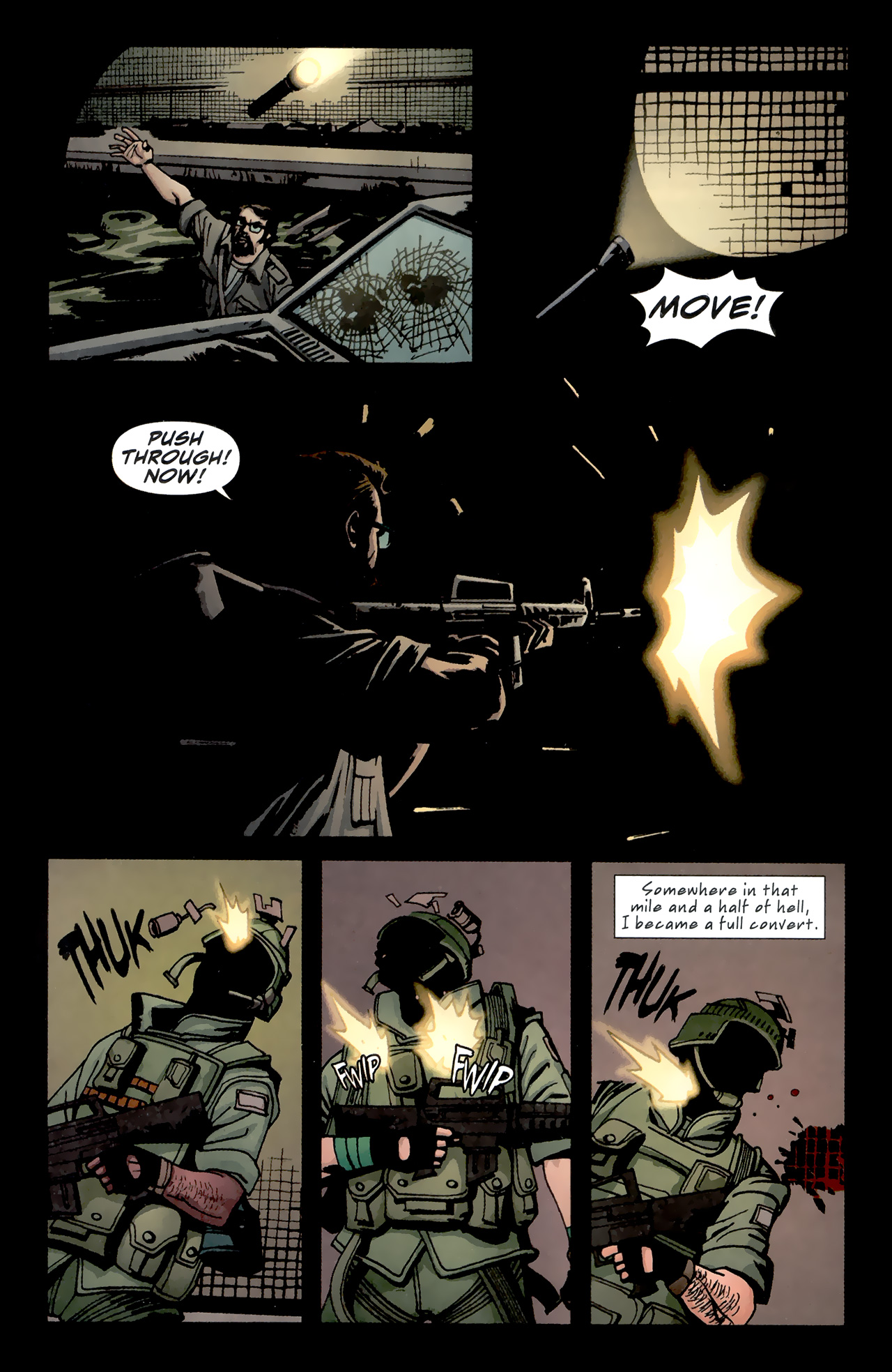 Read online DMZ (2006) comic -  Issue #61 - 18