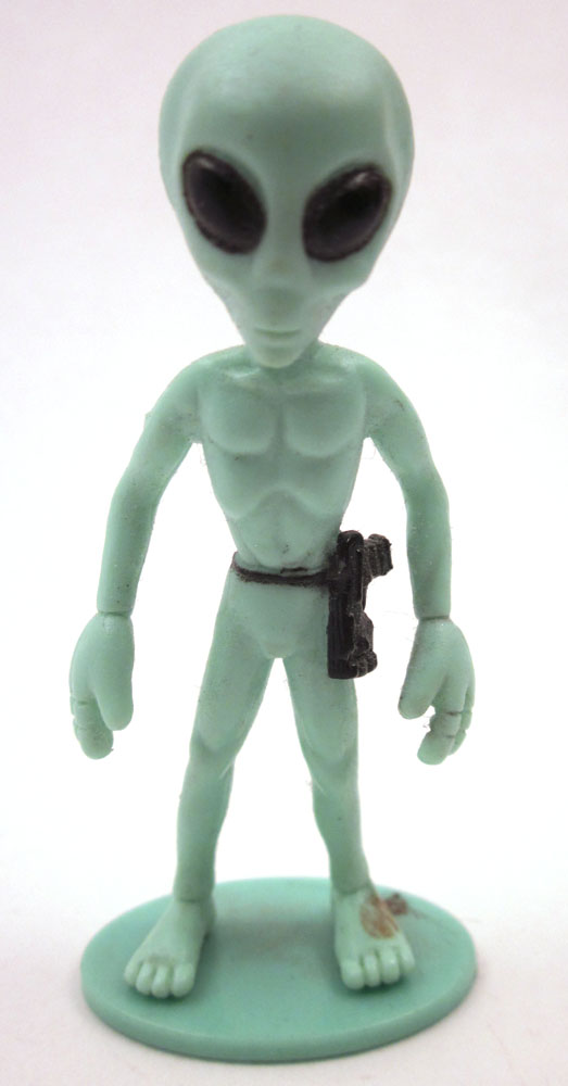 Things of Plastic Little Green Aliens