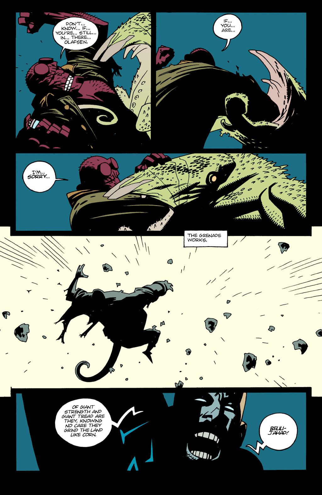 Read online Hellboy: Seed of Destruction comic -  Issue #4 - 7