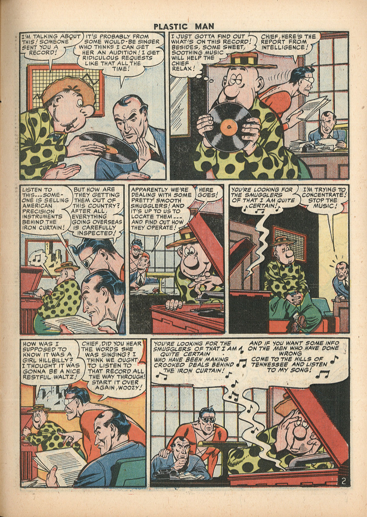 Read online Plastic Man (1943) comic -  Issue #29 - 17