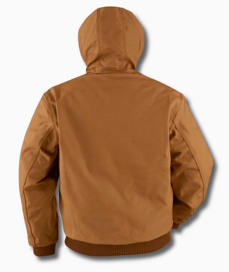 5kosong1 Jaket Carhartt Men's Duck Active / QuiltedFlannel Lined