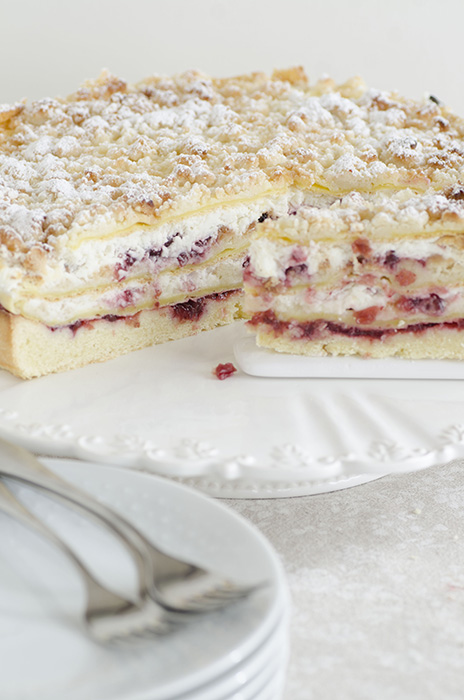 Flockentorte (Torta di fiocchi)