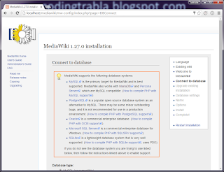 Install MediaWiki PHP wiki 1.27.0 on windows 7 xampp tutorial 12